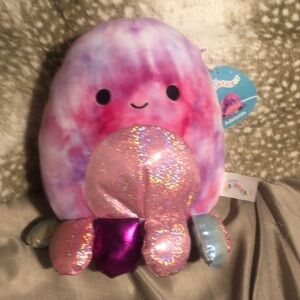 Squishmallows Tie-Dye Pink and Purple Plush